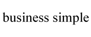 BUSINESS SIMPLE