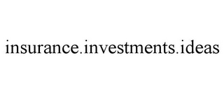 INSURANCE.INVESTMENTS.IDEAS