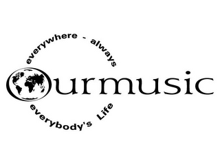 OURMUSIC EVERYWHERE - ALWAYS EVERYBODY'S LIFE