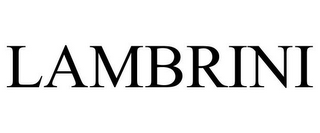 LAMBRINI
