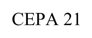 CEPA 21