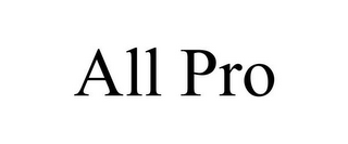 ALL PRO