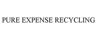 PURE EXPENSE RECYCLING