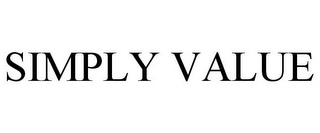 SIMPLY VALUE