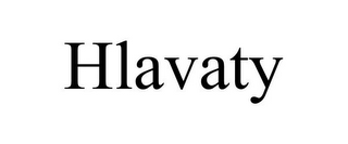 HLAVATY