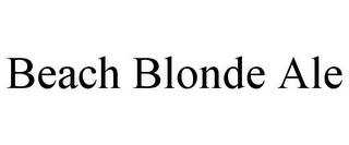 BEACH BLONDE ALE
