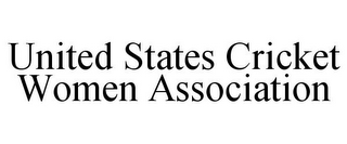 UNITED STATES CRICKET WOMEN ASSOCIATION