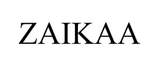 ZAIKAA