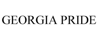 GEORGIA PRIDE
