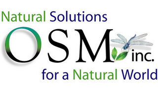 NATURAL SOLUTIONS FOR A NATURAL WORLD OSM INC.