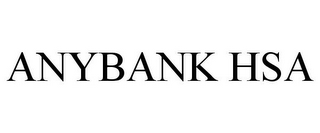 ANYBANK HSA