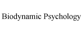 BIODYNAMIC PSYCHOLOGY