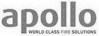 APOLLO WORLD CLASS FIRE SOLUTIONS