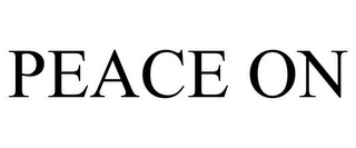 PEACE ON