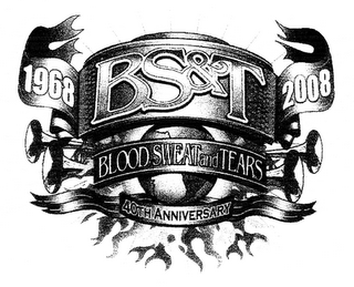 BS&T 1968-2008 BLOOD SWEAT AND TEARS 40TH ANNIVERSARY