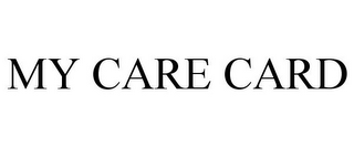 MY CARE CARD