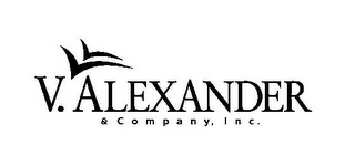 V. VV ALEXANDER & COMPANY, INC.