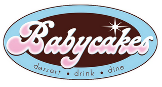 BABYCAKES DESSERT · DRINK · DINE