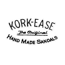 KORK EASE THE ORIGINAL HAND MADE SANDALS