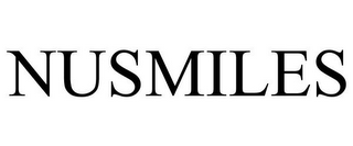 NUSMILES