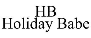 HB HOLIDAY BABE