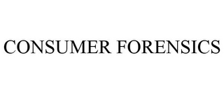 CONSUMER FORENSICS