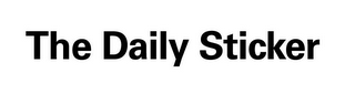 THE DAILY STICKER