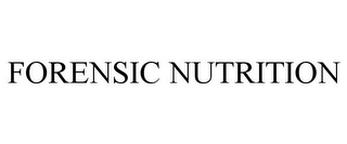 FORENSIC NUTRITION