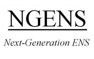 NGENS NEXT-GENERATION ENS