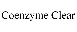 COENZYME CLEAR