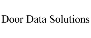 DOOR DATA SOLUTIONS