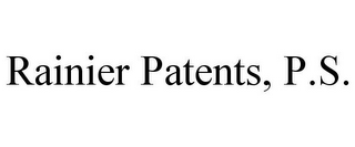 RAINIER PATENTS, P.S.