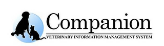 COMPANION VETERINARY INFORMATION MANAGEMENT SYSTEM