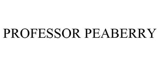 PROFESSOR PEABERRY