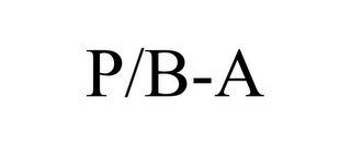 P/B-A