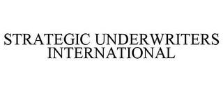 STRATEGIC UNDERWRITERS INTERNATIONAL