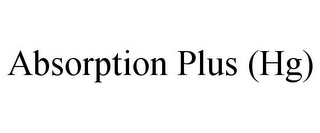 ABSORPTION PLUS (HG)