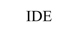 IDE