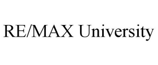 RE/MAX UNIVERSITY