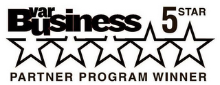 VARBUSINESS 5 STAR PARTNER PROGRAM WINNER
