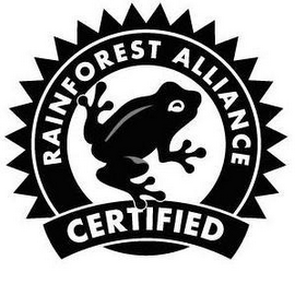 RAINFOREST ALLIANCE CERTIFIED