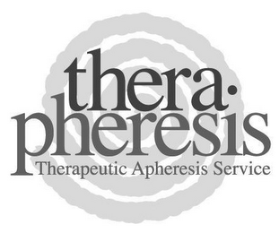 THERA·PHERESIS THERAPEUTIC APHERESIS SERVICE