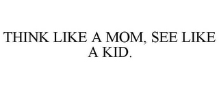 THINK LIKE A MOM, SEE LIKE A KID.