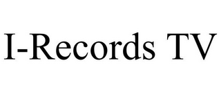 I-RECORDS TV