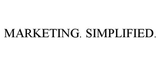 MARKETING. SIMPLIFIED.