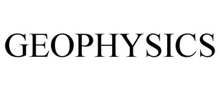 GEOPHYSICS