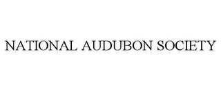 NATIONAL AUDUBON SOCIETY