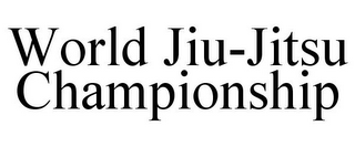 WORLD JIU-JITSU CHAMPIONSHIP