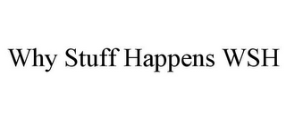 WHY STUFF HAPPENS WSH
