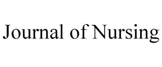 JOURNAL OF NURSING